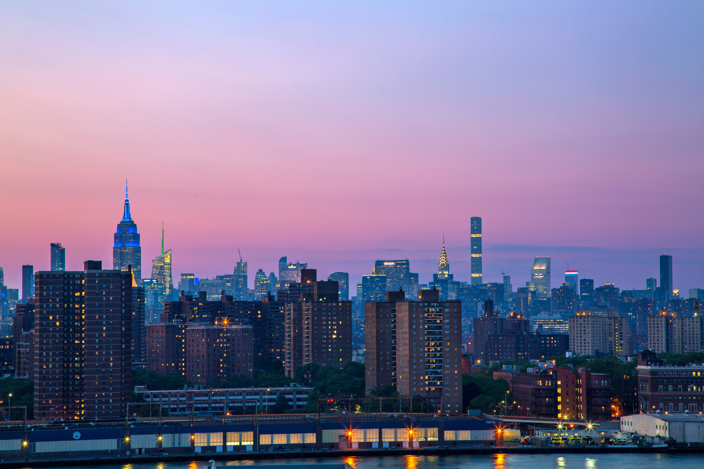 Rooftop views: Manhattan skyline